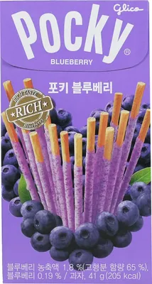 Produktbild von Glico Pocky Blaubeere 41g
