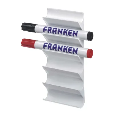 Produktbild von Franken Tafelschreiberhalter Z1986 magnethaftend Kunststoff weiß