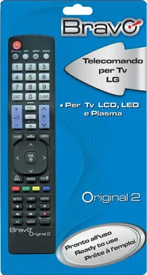 Obrázek produktu pro Bravo Original 2, TV, IR Wireless, Tlačítka, Černá