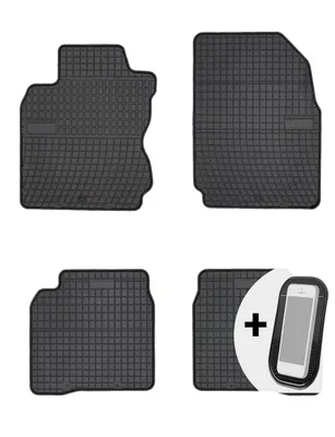 Obrázek produktu pro Gumové rohože do auta Rohože do auta na míru 4dílná sada - vhodné pro Nissan Note 2006-2018