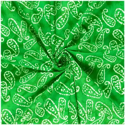 Produktbild von Voilestoff Baumwollstoff Batik Paisley145cm Meterware Sommerstoff