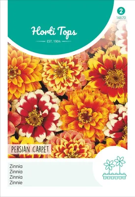 Artikelbild 2 von 'Zinnie Persian Carpet Mischung' aus der Kategorie Blumensamenmischung