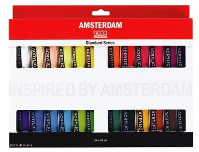Produktbild von Talens 17820424, Multi, Acrylfarbe, Flüssigkeit, 20 ml, 24 Stück(e)