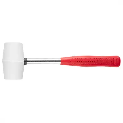 Obrázok produktu pre TOP TOOLS Gumová palička 40 mm/225 g, biela guma 02A310