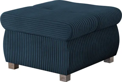 Produktbild von MIRJAN24 Polsterhocker Orkan Klein, Moderne Sitzhocker vom Hersteller, Holzkonstruktion, 60x60x39 cm (Farbe: Poso 05)