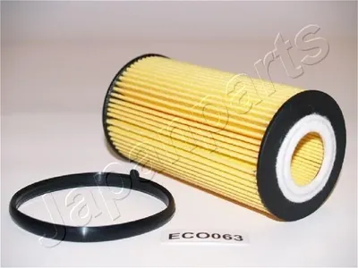 Productafbeelding van Oliefilter JAPANPARTS FO-ECO063. Inzetstuk voor: VW GOLF VI (5K1), Golf V (1K1), Polo (6R1, 6C1), TOURAN (1T1, 1T2), Passat Variant