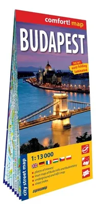 Zdjęcie produktu dla Mapa turystyczna Budapeszt 1:13 000 ExpressMap