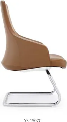Produktbild von Kunstlederstuhl in Schwarz modern eleganter Sitzkomfort