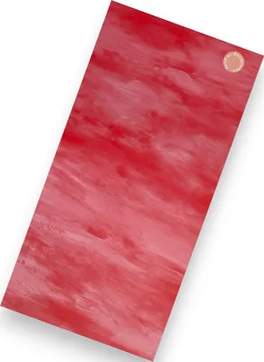 Produktbild von Sandras-Bastelladen - Multicolor - Kerzen Verzierwachsplatte - 200 x 100 x 0,5mm Rot Marmoriert