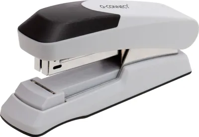 Produktbild von Q-CONNECT KF14213 Heftgerät Flachhefter grau 24/6+26/6