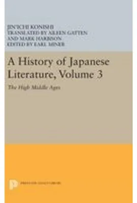 Zdjęcie produktu dla A History of Japanese Literature, Volume 3