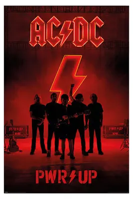 Produktbild von AC/DC - "PWR-UP" Maxi-Poster CD1181 (Einheitsgröße) (Bunt)