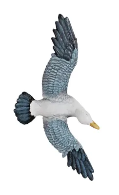 Produktbild von Wanddeko Möwe Wandbild Maritim Deko Wand Hänger See Vogel Tier Figur Skulptur