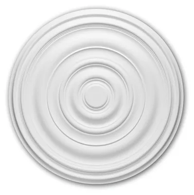 Produktbild von PROFHOME 156018 Rosette aus Polyurethan Deckenrosette Zierelement Ø 74,5 cm