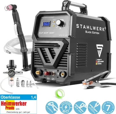 Obrázek produktu pro STAHLWERK Plazmová rezacka CUT 60 Pilot IGBT s 60 A a pilotním zapalováním