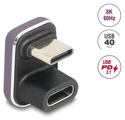 Obrázok produktu pre DeLOCK 60737, USB Type-C, USB Type-C, Fialová