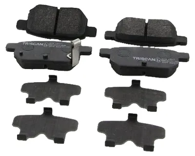Produktbild von Bremsbelagsatz Scheiben 14,3 mm TRISCAN für u.a. TOYOTA COROLLA