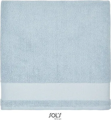 Produktbild von SOLs 03096 | Badetuch Bath Towel Peninsula 70, 70 x 140 cm - Farbe: Creamy Blue - Größe: 70 x 140 cm