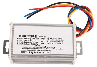Spannungswandler DC 36V-72V auf 12V, 10A 120W, 92% Effizienz
