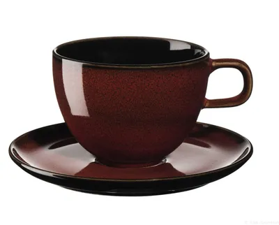 Obrázok produktu pre ASA Kaffeetasse mit Unterer, rusty red  0,25 l.