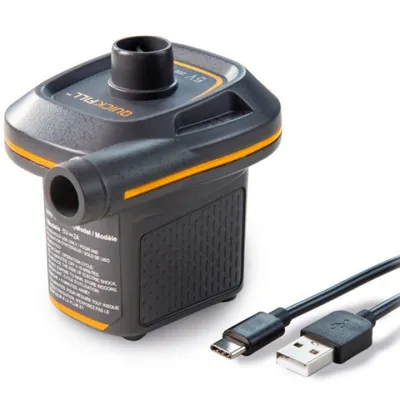 Immagine prodotto di Intex | Mini pompa elettrica USB - Compatta - Pratica per i viaggi - Gonfiaggio rapido - Risparmio energetico