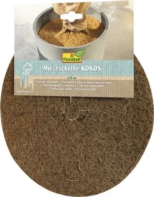 Produktbild von FloraSelf Mulchscheibe Cocodisc Ø 37 cm natur