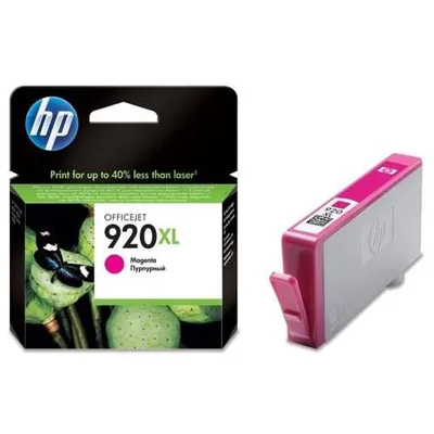 Obrázok produktu pre HP Purpurová originálna atramentová kazeta s vysokou výťažnosťou 920XL, Purpurová, Atrament na pigmentovej báze, 1 kusov, 700 strany