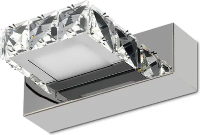Obrázok produktu pre LED nástenné svietidlo 3W nástenné svietidlo 230V vnútorné zrkadlové svetlo IP20 denné svetlo LED svietidlo 16cm CRYSTAL.1
