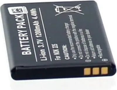 Produktbild von Akku für Nokia BL-4UL Li-Ion 3,7 Volt 1000 mAh schwarz.
