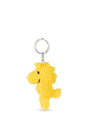 Produktbild von SNOOPY - ECO Tiny Teddy Woodstock Jaune porte-clés - 7cm