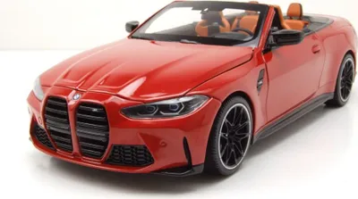 Produktbild von Minichamps 110021030 BMW M4 Cabrio 2020 rot metallic 1:18