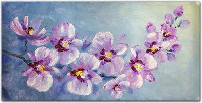 Produktbild von Coloray Bild aus Leinwand 140x70 Leinwand Dekoration - Blumen