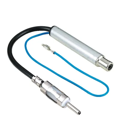 Zdjęcie produktu dla Hama Antenna Adapter, Adapter anteny, Żeńska, Męska, Audi, Czarny, Kabel okrągły