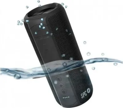 Produktbild von SPC Sound Zenith, 24 W, Verkabelt & Kabellos, 10 m, Tragbarer Stereo-Lautsprecher, Schwarz, Zylinder