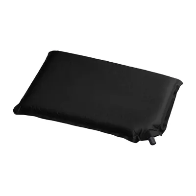 Produktbild von Sitzkissen Schwarz selbstaufblasend 37 x 28,5 cm Outdoor Camping Kissen Sitzunterlage Stadionkissen