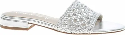Produktbild von Tamaris Damen Pantolfe 1-27122-42 silber 37