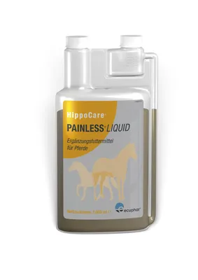 Produktbild von Ecuphar HippoCare Painless Liquid 1 L | Teufelskralle | Pferde | Gelenke