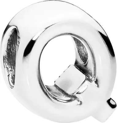 Produktbild von PANDORA Charms 797471 Alphabet Buchstabe Q Silber 925