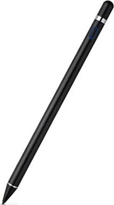 Produktbild von Active Stylus Pen für iPad Apple Pencil 1 2 IOS Stylus für Android Tablet Pen Pencil für iPad Huawei Samsung Xiaomi Smartphone (Farbe: Schwarz)