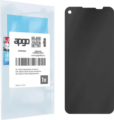 Produktbild von apgo Displayschutzglas Anti-Spähen Schutzglas für Doogee V10 - Blickschutzglas Bildschirmschutz, 7H Hybrid Schutzglas mit Keramikbeschichtung [Matt, Full Glue, Anti-Spy]