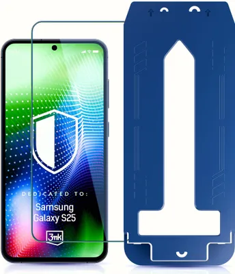 Obrázok produktu pre 3mk - Hardy Ultra Glass ochranné sklo pre Samsung Galaxy S25 - čierna