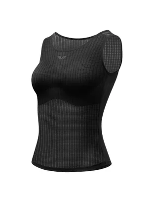 Produktbild von ROCKBROS TVI Damen Radtrikot Leichte Atmungsaktiv Ärmellos Fahrradweste für Radfahren, Laufen Schwarz XL/2XL