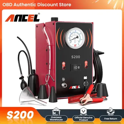 Image de Détecteur de fuites de carburant automatique - Outil de diagnostic EVAP - Testeur de vide pour les conduites de carburant