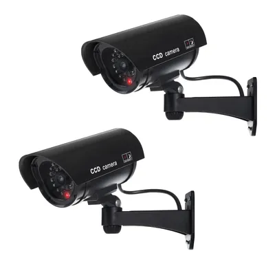 Zdjęcie produktu dla 2x Kamera z migającą diodą LED IR1100 B IR outdoor schwarz