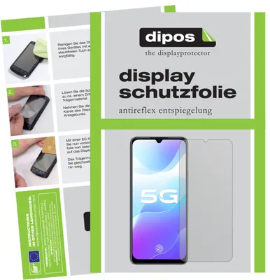 Obrázek produktu pro 2x Ochranná fólie pro Vivo Y73s 5G matt Screen Protector Film Ochrana displeje dipos