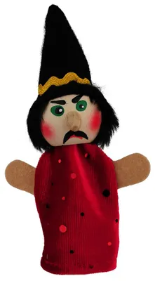 Produktbild von Fingerpuppe  Zauberer 10 cm 40180 Kersa