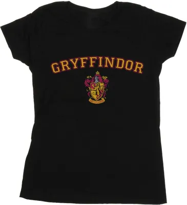 Produktbild von Harry Potter - "Gryffindor" T-Shirt für Damen BI23849 (S) (Schwarz)