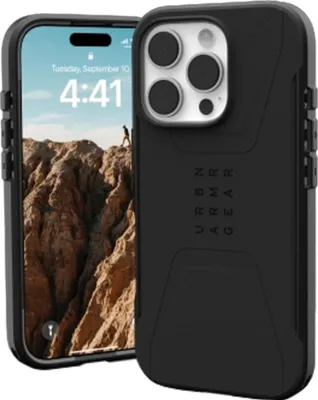 Image de Étui Magsafe Uag Civil pour Iphone 16 Pro - Noir