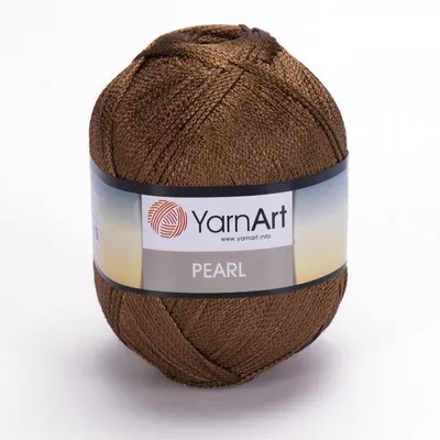 Produktbild von Yarn Art Pearl 229 Brown Strickgarn