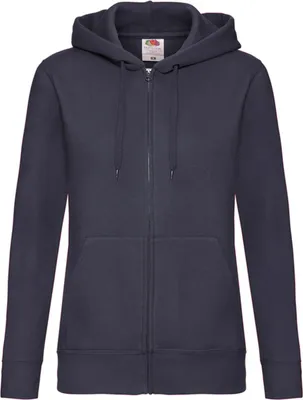 Produktbild von Fruit of the Loom - "Premium Sweat" Kapuzenpullover für Damen LT2024 (XL) (Marineblau)